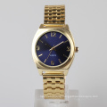 Gold bracelet watch stainless steel band